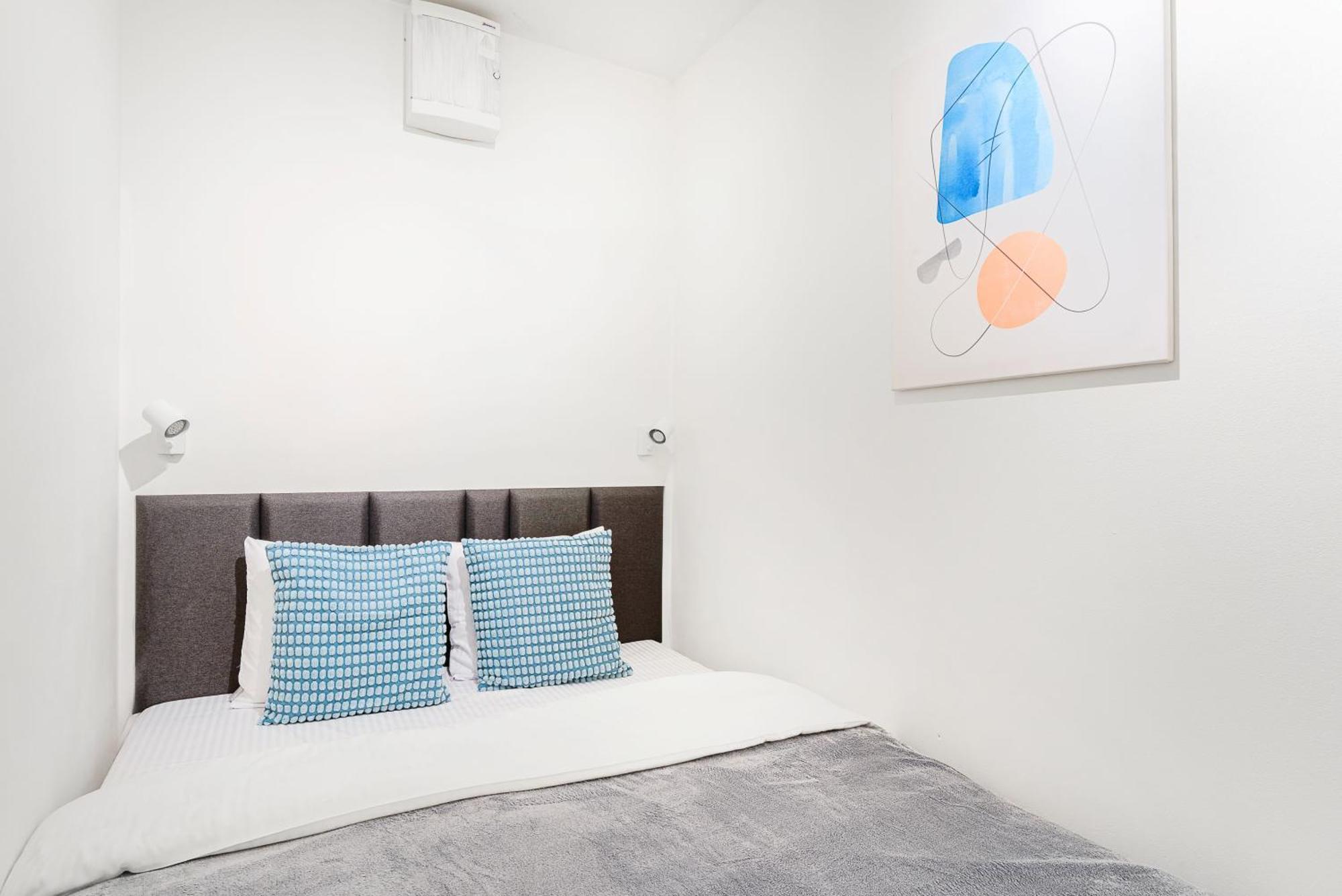 With Large Balcony, Parking Apartment Prag